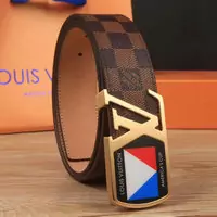 louis vuitton Ceinture cuir auto-ferme 2018 new flag paris